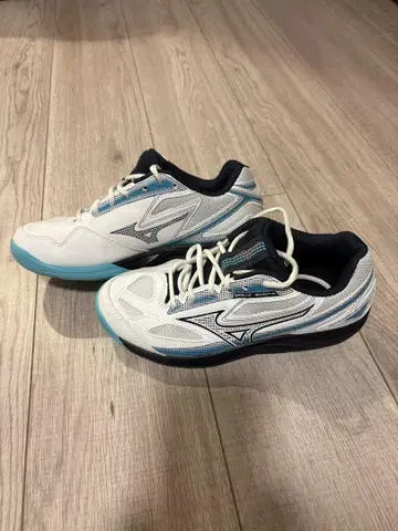 미즈노/Mizuno 테니스화 화이트/블루 22cm