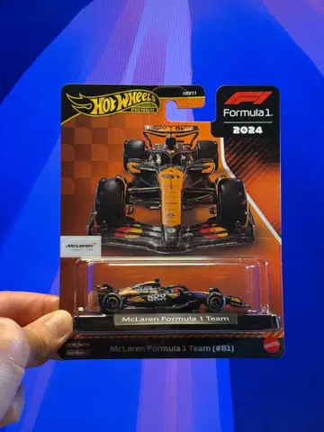 Hot Wheels McLaren Formula 1 Team (#81)