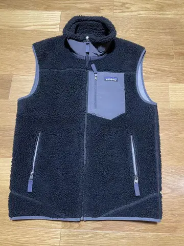 patagonia 플리스 베스트 블랙 23048