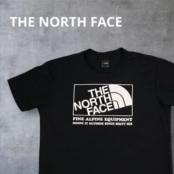 THE NORTH FACE 블랙 티셔츠