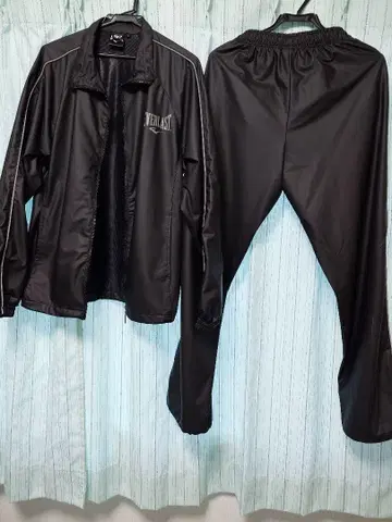 EVERLAST 블랙 자켓 팬츠 세트