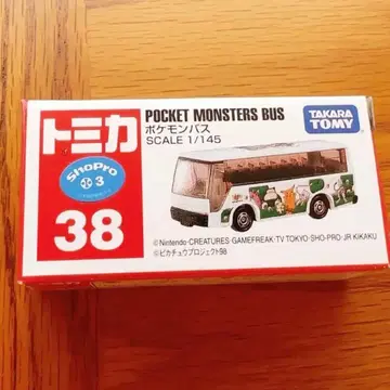 미사용 새상품 토미카 No. 38 포켓몬스터 버스