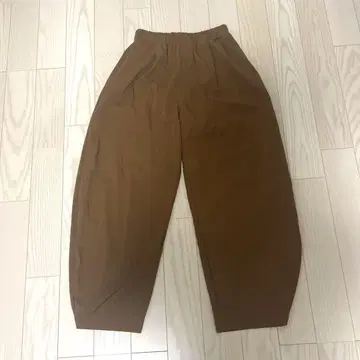 안나케리 소프트 모로코 팬츠 브라운