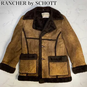 SCHOTT x RANCHER 무스탕 자켓 XL 상당 보아 빈티지
