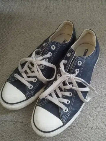 컨버스 올스타 로우 레더 네이비