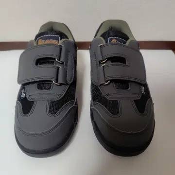 안전화 철제 선단 캡 흡한속건 여성 23.5cm 네이비