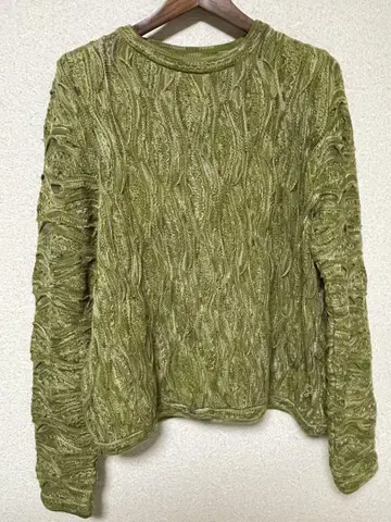 coogi 3D 니트 그린