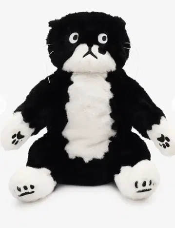 애프터눈 티 최영주 모짱 등신대 봉제 인형 고양이 네코