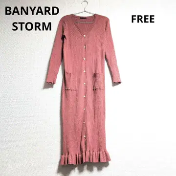 0365 BARNYARDSTORM 리브 니트 롱 원피스 FREE