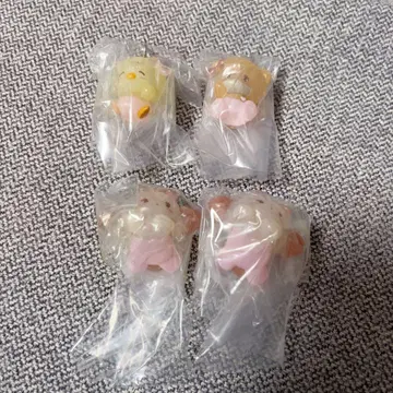 mikko characters 메지루시 액세서리 2 라떼 수플레 퍼프