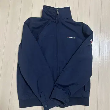 TOMMY HILFIGER 네이비 나일론 자켓