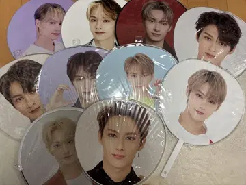 SEVENTEEN 준 부채 10장 세트 + 미니 부채 2장