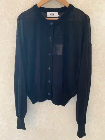 택 포함 새상품 AZUL BY MOUSSY 시스루 가디건
