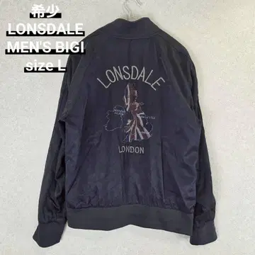 레어 LONSDALE MEN'S BIGI 유니언 잭 스카잔