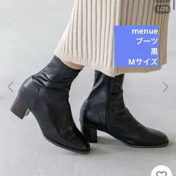 메뉴 극야와 부츠 블랙 M 사이즈