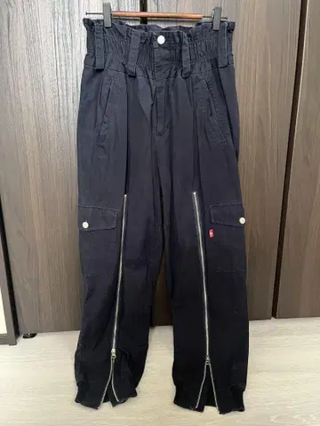 여왕벌 네이비 카고 팬츠 L 사이즈