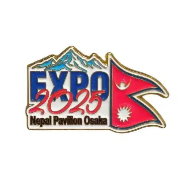 오사카 간사이 만박 네팔 핀 배지 EXPO2025 2