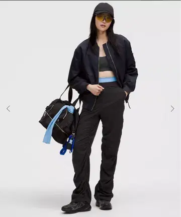lululemon 룰루레몬 하이라이즈 플레어 팬츠 블랙