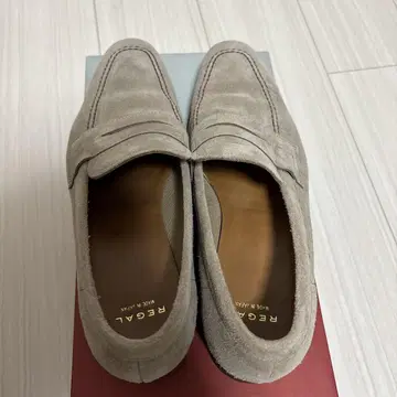 REGAL 스웨이드 로퍼 그레이 25cm