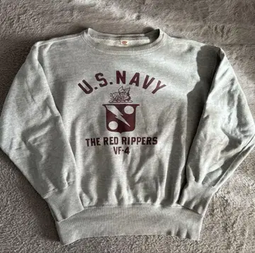 McCoy sportwear U.S.NAVY 땀 흘림 프린트 맨투맨