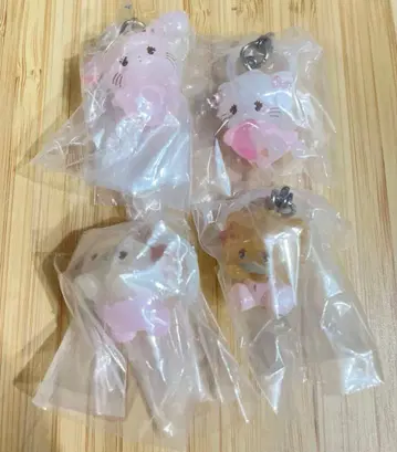 mikko 캐릭터 메지루시 액세서리 2종 4개