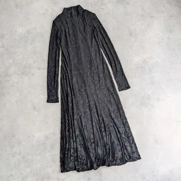 MURRAL Snowflake jacquard velor dress