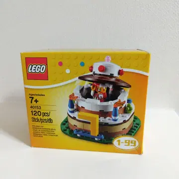 미사용 LEGO 레고 40153 벌스데이 데코레이션 케이크