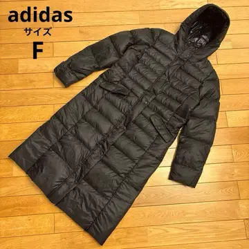 새상품급 아디다스 라이트 다운 코트 블랙 벤치 코트