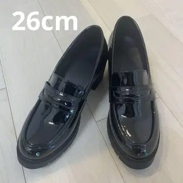 26cm 여성용 로퍼 청키힐