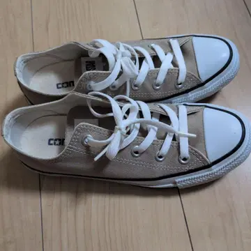 CONVERSE ALL STAR 베이지 스니커즈