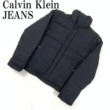 LA8324 캘빈클라인 진 다운 자켓 페더 블랙 S