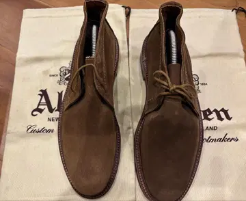 [ 미사용품 ] Alden 1493 처카 부츠 7 1/2 D 브라운