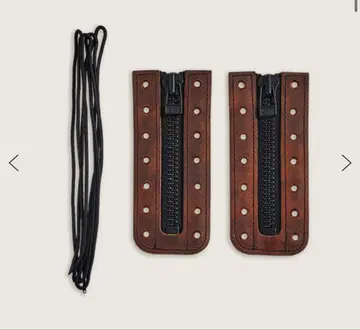 BOOTS LEATHER ZIPPER UNIT / 6-INCH