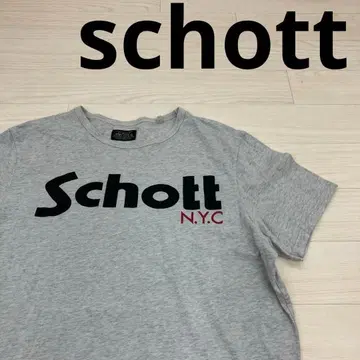 schott 샷 반팔 프린트 T셔츠