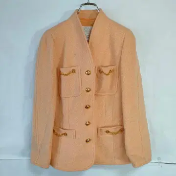 ESCADA 에스카다 울 코트 아우터 자켓 오렌지 34