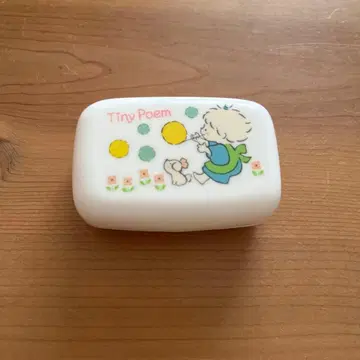 산리오 후노코 삿짱 tiny poem 비누 케이스 쇼와 레트로