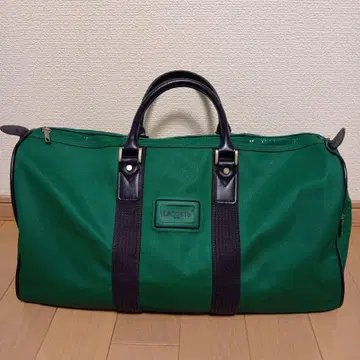 LACOSTE 빈티지 그린 백