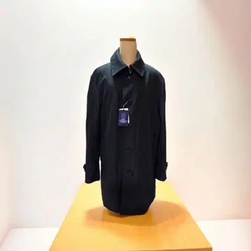 BLUE Frost의 다크 블루 체스터 코트 택 포함 새상품