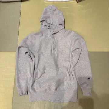 Champion Reverse Weave 워머프 그레이 M 후드티