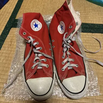 CONVERSE ALL STAR 레드 하이컷 컨버스 13인치