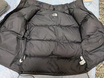 THE NORTH FACE 블랙 다운 자켓