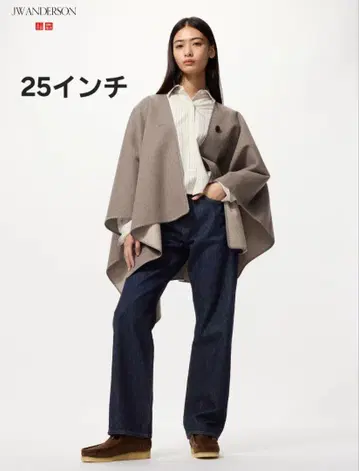 UNIQLO JW ANDERSON 스트레이트 청바지 25 네이비