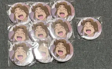 닌타마 란타로 잠옷 차림의 단 백면상 캔뱃지 히라타키 야샤마루
