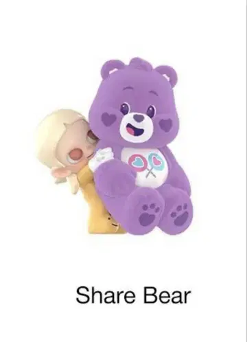 POPMART Zsiga x Carebears 케어베어 피규어
