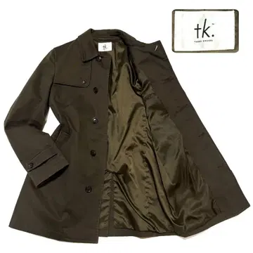 [ 컨디션 최상 ] tk.TAKEO KIKUCHI 몰스킨 스텐카라 코트