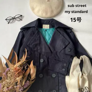 a298* 서브 스트리트 코튼 트렌치코트 빅 사이즈 15호