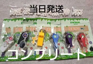 일본 미발매 피크민 호루라기 PIKMIN 피리 컴플리트 6종류