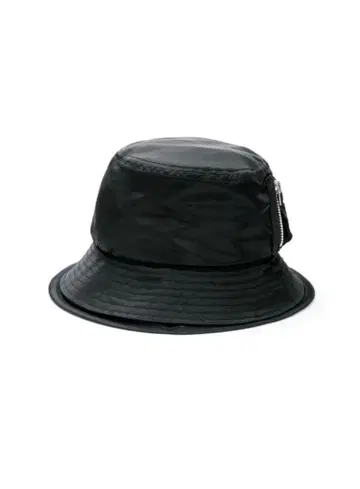 sacai 더블 브림 버킷 햇 블랙