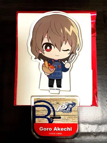 P5R 아크릴 스탠드 아르베이커 아케치 고로