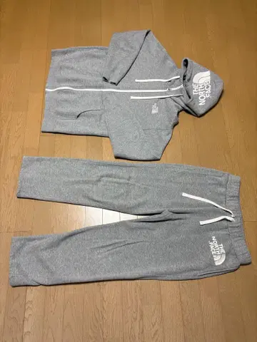 THE NORTH FACE 그레이 상하의 셋업